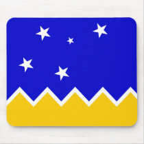 Magallanes, Chile, Antarctica flag mousepads