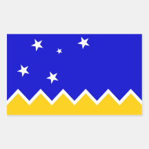 Magallanes Patagonia/Patagonian Flag. Chile Sticker