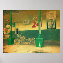 magazine st postcard print