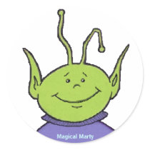 Magcial Marty Stickers by Kopecg Magcial Marty Stickers