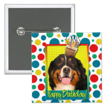 Magdalena del cumpleaños - perro de montaña de Ber Pin