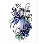 Magdalene Blue Rose Fairy Postcard