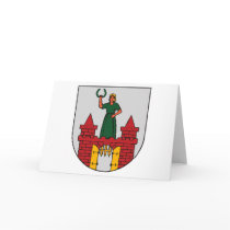 Magdeburg Coat of Arms Greeting Card by FlagTshirts Magdeburg Coat of Arms Greeting Card
