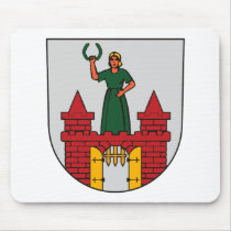 Magdeburg Coat of Arms Mousepad by FlagTshirts Magdeburg Coat of Arms Mousepad