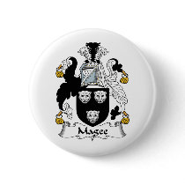 Magee Family Crest buttons by coatsofarms Magee Family Crest buttons