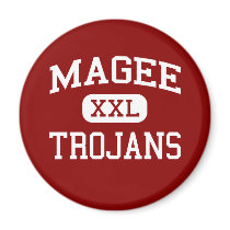 Magee - Trojans - High School - Magee Mississippi magnets by customteamsportswear Magee - Trojans - High School - Magee Mississippi magnets
