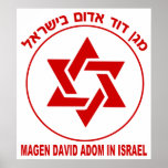 Magen David Adom Light Print