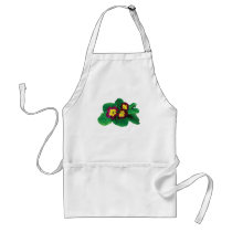 Magenta and Yellow Primrose aprons