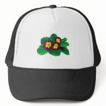 Magenta and Yellow Primrose hats