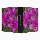 Magenta Azalea DSC1724 3 Ring Binder