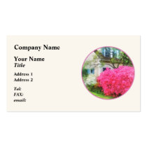 Magenta Azalea Garden business cards