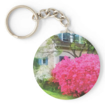 Magenta Azalea Garden keychains
