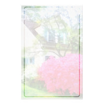 Magenta Azalea Garden stationery