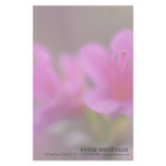 Magenta Azalea Macro Stationery Paper