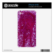 Magenta Buford Skin For The iPhone 4S
