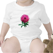Magenta Dahlia Elsie Huston Infants t-shirts