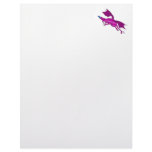 Magenta Flying Dragon Letterhead