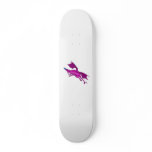 Magenta Flying Dragon Skateboard Deck