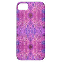 Magenta Glass Abstract iPhone 5 Case