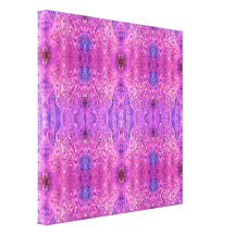 Magenta Glass Abstract Stretched Canvas Prints