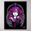 Magenta Guardian Angel posters