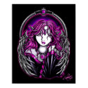 Magenta Guardian Angel posters by mykajelina Magenta Guardian Angel posters