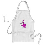 Magenta Sneezey Dragon aprons