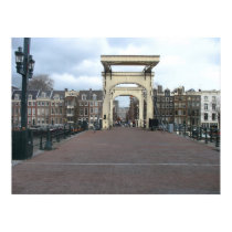"Magere Brug" Skinny Bridge Photo Poster Art Print by hollandshop "Magere Brug" Skinny Bridge Photo Poster Art Print