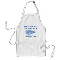 Mages Don't Kill People... aprons by thefrozenduck Mages Don't Kill People... aprons