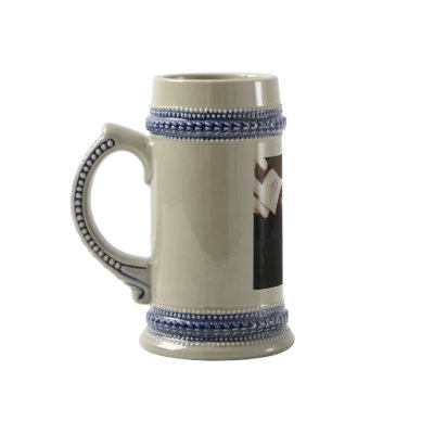 MAGGIE DRINKING BEER MUG by KABSANNIE