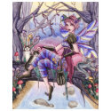 Maggie - Fairy and Cat Shirt by Nikki Burnette