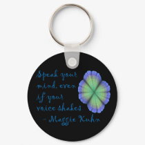 Maggie Kuhn - keychain