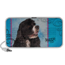 Maggie the Cocker Spaniel Portable Speaker speakers