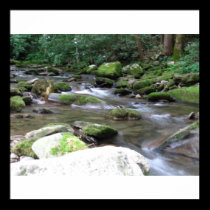 Maggie Valley NC Stream III posters