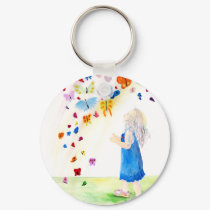 Maggies Butterflies Keychain