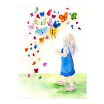 Maggies Butterflies Print