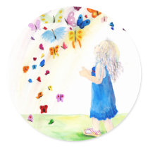 Maggies Butterflies Stickers