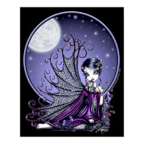 Maggy Blue Moon Adorable Fairy Poster posters