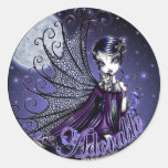 "Maggy" Stickers Victorian Gothic Moon Light Fairy