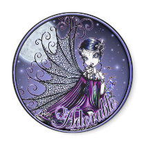 Maggy Twilight Moon Adorable Fairy Magnet by mykajelina Maggy Twilight Moon Adorable Fairy Magnet