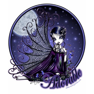 Maggy Victorian Gothic Moon Babydoll Tee T-shirt by mykajelina