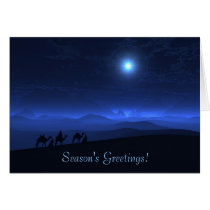 holiday, magi, christmas, wisemen, camels, desert, 3 wiseman, three wisemen, Card with custom graphic design