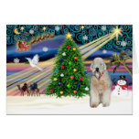 Magia de Navidad - Terrier de trigo - modificada p Felicitación