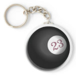 Magic 23 Ball of Chaos Theory Keychain