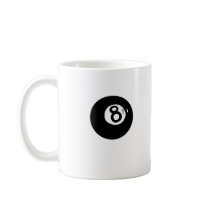 "Magic 8 ball" "Ask again later"  Mug