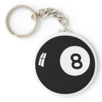 Magic 8 Ball Key Chain