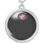 Magic 8 Ball says, "Do you really want to know?" necklaces
