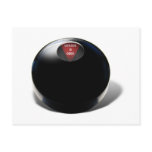 Magic 8 Ball says, "Outlook is Good" postcards
