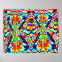 Magic alien patterns print