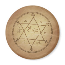 Magic Amulet Makes Garments Auspicious Refrigerator Magnets